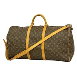 Louis Vuitton-Louis Vuitton Keepall Bandoulière 60-Brown