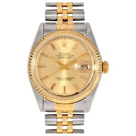Rolex Datejust 36mm D'oro