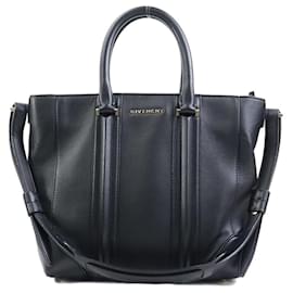 Givenchy-Givenchy Black Leather Handbag-Black
