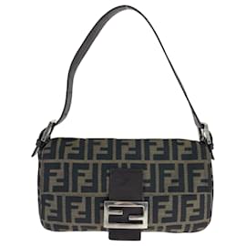 Fendi-Fendi Vintage Zucca Mamma Bucket Bag-Brown