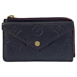Louis Vuitton-Louis Vuitton Monogram Empreinte Card Case-Red,Navy blue,Monogram