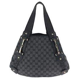 Gucci-Gucci Horsebit Tote Bag-Brown,Black