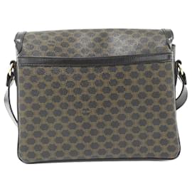 Céline-Celine Black and Brown Shoulder Bag-Brown,Black