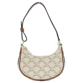 Céline-Celine Mini Ava Shoulder Bag-White