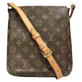 Louis Vuitton-Louis Vuitton Monogram Musette Salsa Short M51258 Shoulder Bag-Brown
