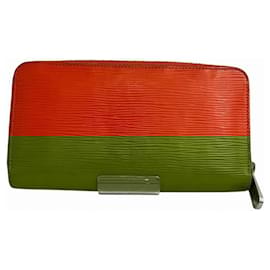 Louis Vuitton-Louis Vuitton Epi Zippy Wallet M82332-Orange
