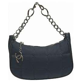 Chanel-Chanel Chocolate Bar Chain Handbag-Black