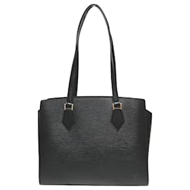Louis Vuitton-Louis Vuitton Epi Duplex M52422 Tote Shoulder Bag-Black