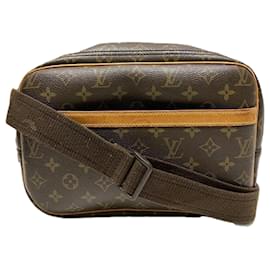 Louis Vuitton-Louis Vuitton Monogram Reporter PM M45254 Shoulder Bag-Brown