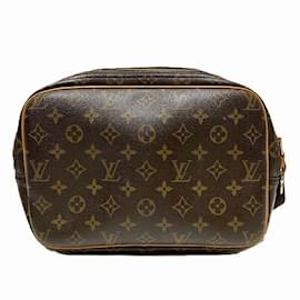 Louis Vuitton-Louis Vuitton Monogram Reporter PM M45254 Shoulder Bag-Brown