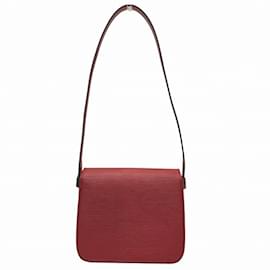 Louis Vuitton-Louis Vuitton Epi Bussi M52207 Shoulder Bag-Red