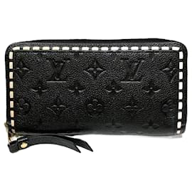 Louis Vuitton-Louis Vuitton Monogram Empreinte Zippy Wallet-Black