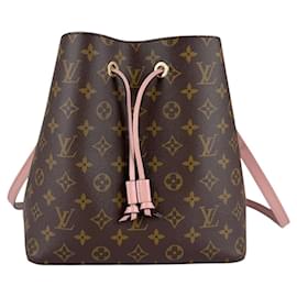 Louis Vuitton-Louis Vuitton Monogram Shoulder Bag-Pink,Monogram