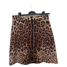 Dolce & Gabbana Leopard print skirt Leopard print