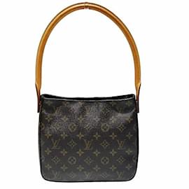 Louis Vuitton-Louis Vuitton Monogram Looping MM Shoulder Bag-Brown,Monogram