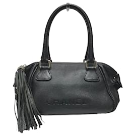 Chanel-Chanel Mini Boston Bag Shoulder for Women-Black