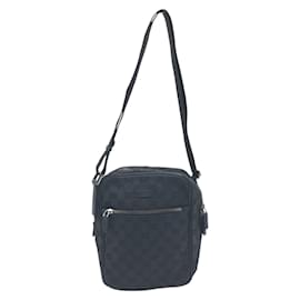 Gucci-Bolsa de ombro pochette Gucci GG Canvas preta-Preto