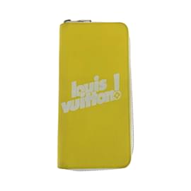 Louis Vuitton-Louis Vuitton Everyday LV Zippy Wallet-White,Yellow