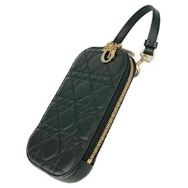 Christian Dior-Christian Dior Lady Dior Corin Phone Holder Bag-Black