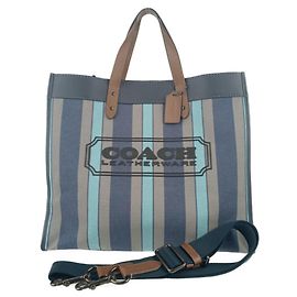 COACH Field Tote 40 C3798 Blue