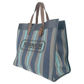 Coach-COACH Field Tote 40 C3798-Blue