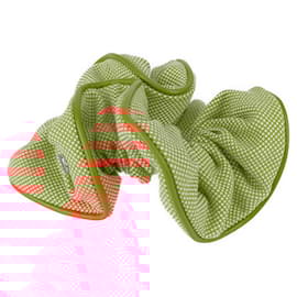 Hermès-Hermès Scrunchie Claudia - Orange-Orange