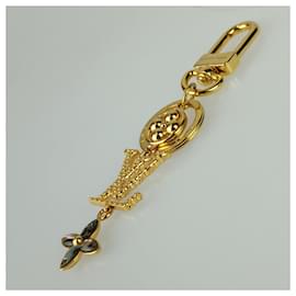 Louis Vuitton-Louis Vuitton Porto Cle LV Wonder of Sea Keyring-Golden