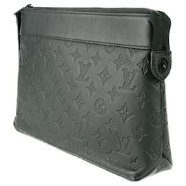 Louis Vuitton-Louis Vuitton Second Bag Pochette Voyage Souple M82545-Black,Monogram