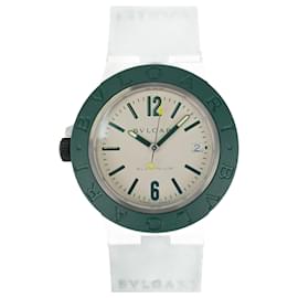 Bulgari-Bvlgari Aluminium Match Point Wristwatch-White,Green