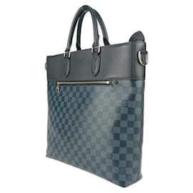 Louis Vuitton-Louis Vuitton Tote Bag Newport N41588-Other,Navy blue