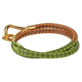 Hermès-Bracelet Charm Jumbo Hermes-Marron,Orange
