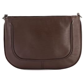 Louis Vuitton-Louis Vuitton Epi Sarvanga Shoulder Bag-Brown