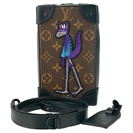 Louis Vuitton-Louis Vuitton Soft Trunk Phone Box-Brown,Black,Green,Purple,Monogram