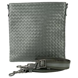 Bottega Veneta-Bottega Veneta Intrecciato Shoulder Bag-Brown