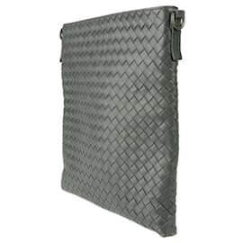 Bottega Veneta-Bottega Veneta Intrecciato Shoulder Bag-Brown