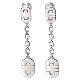 Bulgari-Bvlgari Parentesi Drop Earrings in 18K White Gold-Other