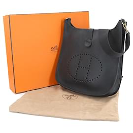 Hermès-Sac à épaule Hermes Evelyne GM-Noir