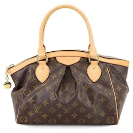 Louis Vuitton-Louis Vuitton Monogram Tivoli PM Handbag-Brown,Monogram