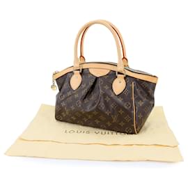 Louis Vuitton-Louis Vuitton Monogram Tivoli PM Handbag-Brown,Monogram