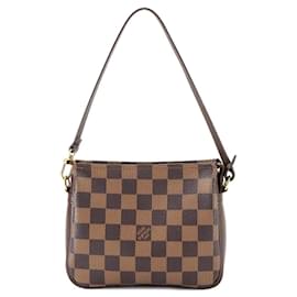 Louis Vuitton-Louis Vuitton Damier Truss Makeup Pouch Handbag-Damier ebene