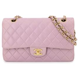 Chanel-Chanel Matelasse 25 Chain Shoulder Bag-Purple