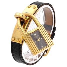Hermès-Hermes Kelly Watch Women's Black Quartz Cadena-Other