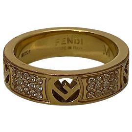 Fendi Fiz vergoldeter Bandring Golden