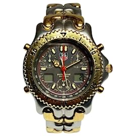 Tag Heuer-Tag Heuer Sel Series Senna Quartz Wristwatch-Brown