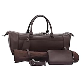 Louis Vuitton-LOUIS VUITTON Epi Danura GM Hand Bag Mocha M5890D LV Auth 119962-Brown
