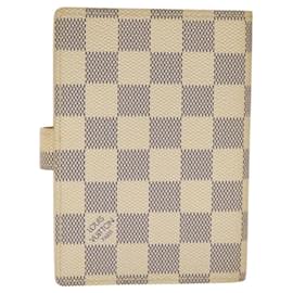 Louis Vuitton-LOUIS VUITTON Damier Azur Agenda PM Day Planner Cover R20706 LV Auth 118448-Other