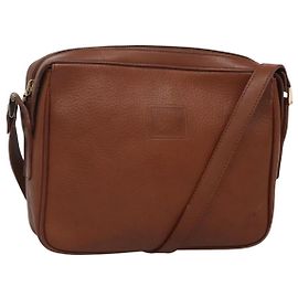 Autre Marque Bolsa de Ombro Burberrys de Couro Marrom Dourado Auth ep8702 Marrom Dourado