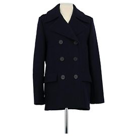 Claudie Pierlot Abrigo marino Azul marino