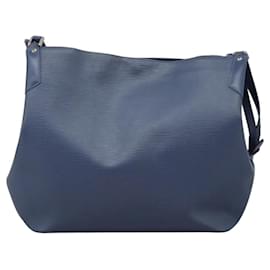 Louis Vuitton-LOUIS VUITTON Epi Mandala GM Shoulder Bag Myrtille M5892G LV Auth BD1772-Dark purple