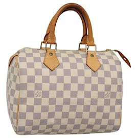 Louis Vuitton-LOUIS VUITTON Damier Azur Speedy 25 Hand Bag N41534 LV Auth 120418-Other